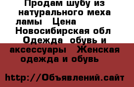 Продам шубу из натурального меха ламы › Цена ­ 15 000 - Новосибирская обл. Одежда, обувь и аксессуары » Женская одежда и обувь   